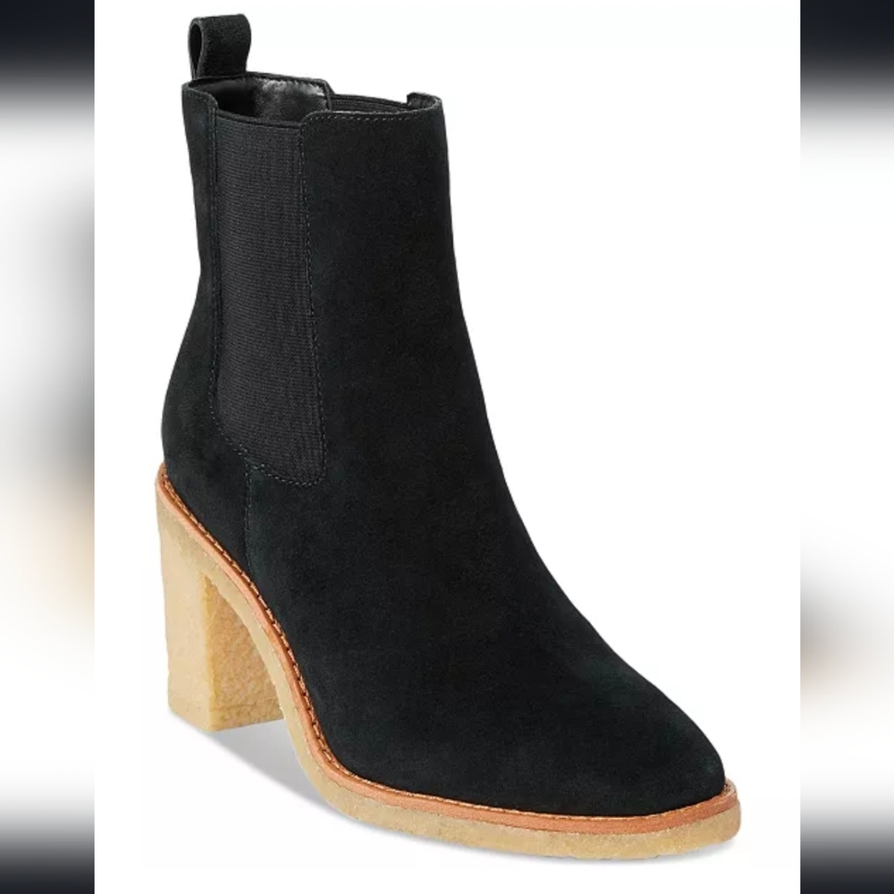 Lauren Ralph Lauren | Black Suede Marainna Chelsea Boot NWT Size 9 & 5